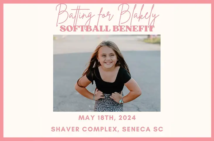 Batting For Blakely - Softball Benefit - May 18, 2024