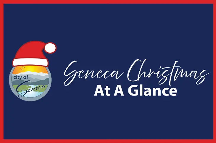 City of Seneca Christmas - 2024 Holiday Schedule