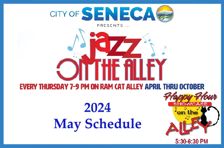 Jazz On The Alley - 2024 May Schedule