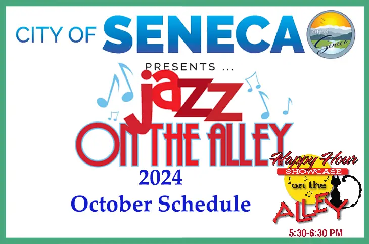 Jazz On The Alley - 2024 October Schedule